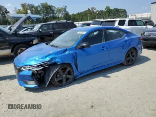 2021 Nissan Sentra SR z VIN 3N1AB8DVXMY282827, wystawiony jako Copart lot #68309654 z przebiegiem 90 952 mil mil oraz Szkoda całkowita • Salvage title. Historia ofert i sprzedaży dostępna na DreamBid. Obrazek 1.