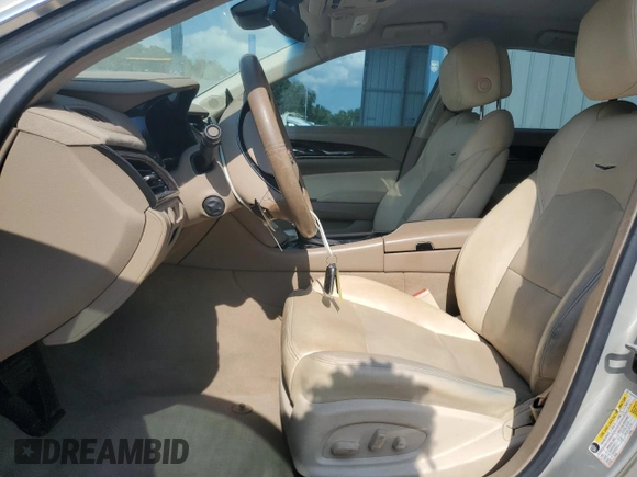 2014 Cadillac CTS Luxury RWD with VIN 1G6AR5S31E0124965, listed as a Copart auction lot 57506875 with 78,668 mi miles and Salvage title. Bid and sale history available at DreamBid. Image 7.