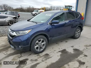 2018 Honda CR-V EX with VIN 7FARW2H57JE017273, listed as a Copart auction lot 53846525 with 68,562 mi miles and Salvage Title. Bid and sale history available at carsss.com. Image 1.
