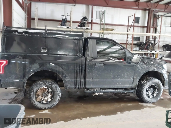 2016 Ford F-150 XL with VIN 1FTMF1E83GFA84973, listed as a IAAI auction lot 41343566 with 105,003 mi miles and . Bid and sale history available at DreamBid. Image 13.