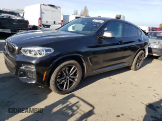 2020 BMW X4 M40i with VIN 5UX2V5C01L9B33905, listed as a Copart auction lot 40108583 with 26,196 mi miles. Bid and sale history available at carsss.com. Image 1.