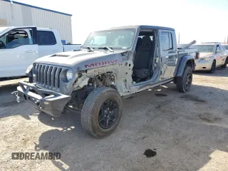 2021 Jeep Gladiator Mojave z VIN 1C6JJTEG4ML587372, wystawiony jako Copart lot #56418025 z przebiegiem 91 121 mil mil oraz Szkoda całkowita • Salvage title. Historia ofert i sprzedaży dostępna na DreamBid. Obrazek 1.