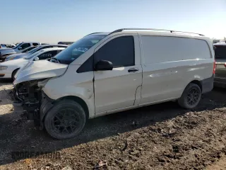 2017 Mercedes-Benz Metris Cargo with VIN WD3PG2EA0H3308992, listed as a Copart auction lot 37046814 with 10,372 mi miles and Salvage Title. Bid and sale history available at carsss.com. Image 1.