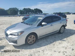 2017 Subaru Impreza Premium with VIN 4S3GKAD65H3607468, listed as a Copart auction lot 64027405 with 91,296 mi miles and Salvage title. Bid and sale history available at DreamBid. Image 1.