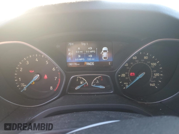 2016 Ford Focus SE with VIN 1FADP3FE6GL402542, listed as a Copart auction lot 51902105 with 96,176 mi miles and Salvage Title. Bid and sale history available at carsss.com. Image 9.