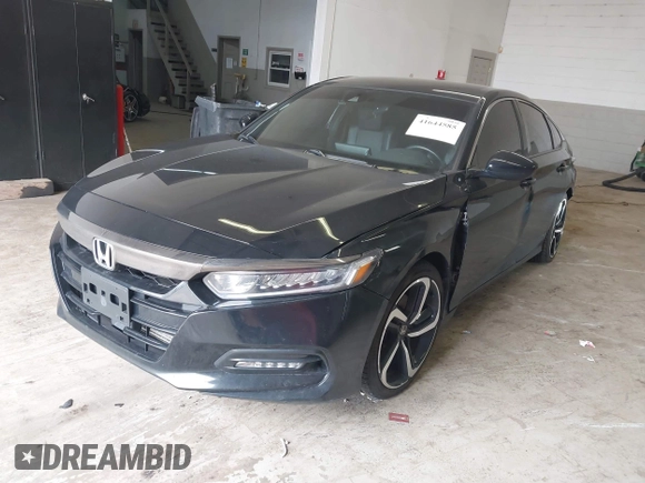 2019 Honda Accord Sport with VIN 1HGCV1F39KA074151, listed as a IAAI auction lot 41644585 with 116,628 mi miles and . Bid and sale history available at DreamBid. Image 18.