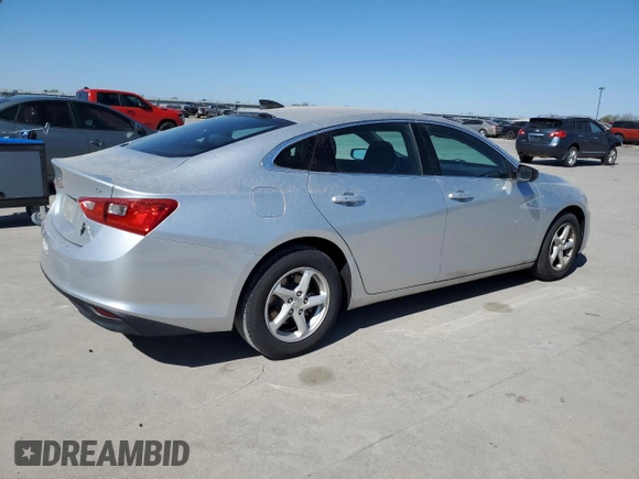 2016 Chevrolet Malibu LS z VIN 1G1ZB5ST2GF358951, wystawiony jako Copart lot #49861825 z przebiegiem 129 275 mil mil oraz Tytuł czysty. Historia ofert i sprzedaży dostępna na DreamBid. Obrazek 3.