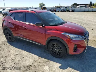 2021 Nissan Kicks SR with VIN 3N1CP5DV5ML529760, listed as a Copart auction lot 50410435 with 38,367 mi miles and Salvage Title. Bid and sale history available at carsss.com. Image 4.