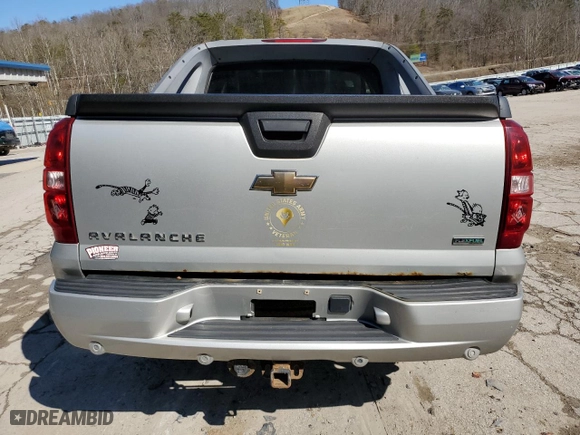 2011 Chevrolet Avalanche LT with VIN 3GNTKFE36BG110909, listed as a Copart auction lot 46783925 with 0 mi miles and Salvage Title. Bid and sale history available at carsss.com. Image 6.