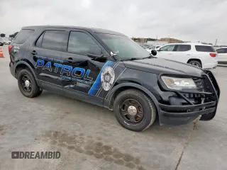 2016 Ford Police Interceptor Utility z VIN 1FM5K8AR5GGD16437, wystawiony jako Copart lot #55273485 z przebiegiem 134 199 mil mil oraz Czysty tytuł • Clean title. Historia ofert i sprzedaży dostępna na DreamBid. Obrazek 4.