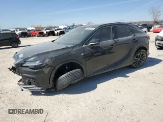 2023 Lexus RX with VIN 2T2BAMCA6PC016958, listed as a Copart auction lot 48016205 with 30,044 mi miles and Salvage Title. Bid and sale history available at carsss.com. Image 1.