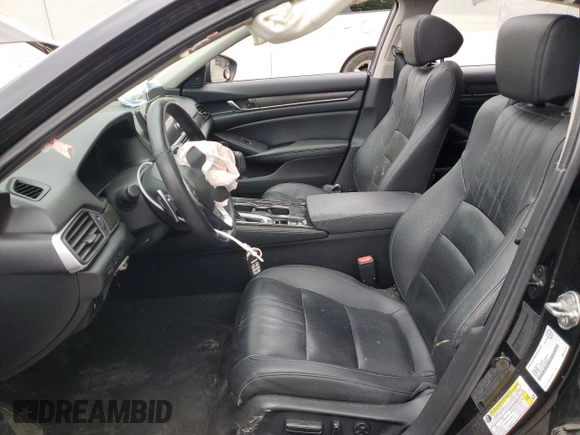 2019 Honda Accord Touring with VIN 1HGCV1F93KA804401, listed as a Copart auction lot 57152815 with 140,331 mi miles and Salvage title. Bid and sale history available at DreamBid. Image 7.