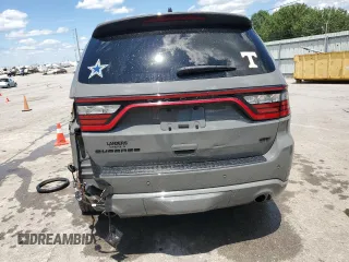 2023 Dodge Durango GT Premium with VIN 1C4RDHDG4PC636107, listed as a Copart auction lot 58533105 with 19,208 mi miles and Salvage title. Bid and sale history available at DreamBid. Image 6.