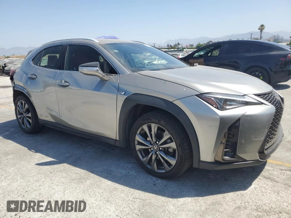 2021 Lexus UX 250h F Sport z VIN JTHE9JBH9M2042051, wystawiony jako Copart lot #62956415 z przebiegiem 51 972 mil mil oraz Szkoda całkowita • Salvage title. Historia ofert i sprzedaży dostępna na DreamBid. Obrazek 4.