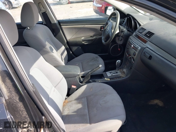2007 Mazda 3 S Touring with VIN JM1BK324971662376, listed as a IAAI auction lot 41600343 with 143,325 mi miles and . Bid and sale history available at DreamBid. Image 5.