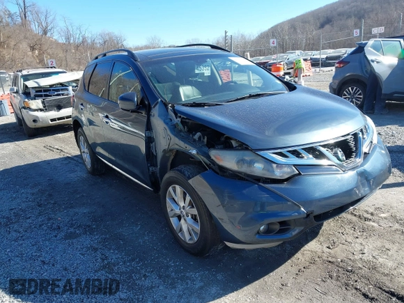 2014 Nissan Murano S with VIN JN8AZ1MWXEW520200, listed as a IAAI auction lot 41362606 with 130,380 mi miles and . Bid and sale history available at DreamBid. Image 1.