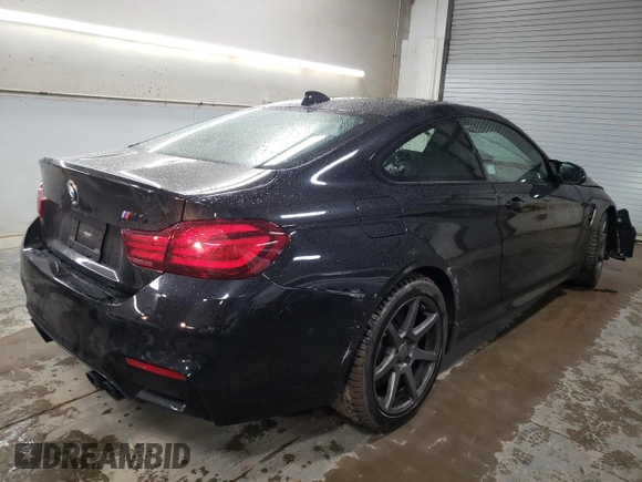 2020 BMW M4 with VIN WBS4Y9C08LFH43741, listed as a Copart auction lot 42512254 with 6,107 mi miles. Bid and sale history available at carsss.com. Image 3.