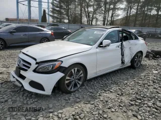 2018 Mercedes-Benz C 300 with VIN 55SWF4JB4JU264050, listed as a Copart auction lot 48200895 with Not provided miles and Salvage title. Bid and sale history available at DreamBid. Image 1.