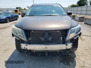2015 Nissan Pathfinder S with VIN 5N1AR2MM1FC616327, listed as a Copart auction lot 59790175 with 141,116 mi miles and Salvage title. Bid and sale history available at DreamBid. Image 5.