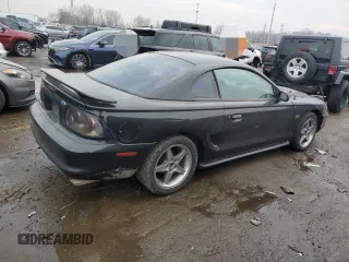 1995 Ford Mustang GT with VIN 1FALP42T6SF280181, listed as a Copart auction lot 43756215 with 57,522 mi miles and Salvage title. Bid and sale history available at DreamBid. Image 3.