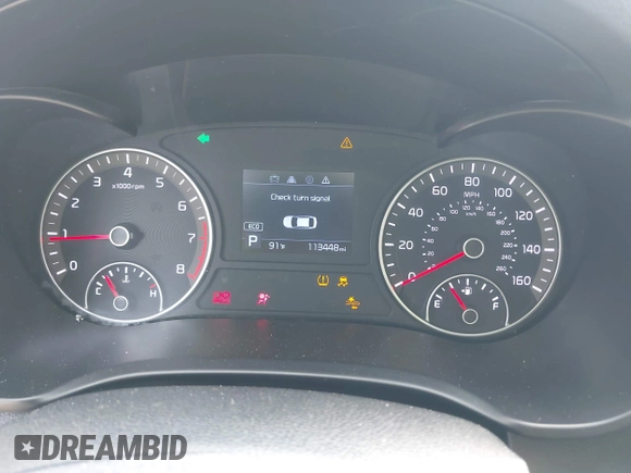 2019 Kia Optima LX z VIN 5XXGT4L37KG281329, wystawiony jako IAAI lot #42434855 z przebiegiem 113 448 mil mil oraz . Historia ofert i sprzedaży dostępna na DreamBid. Obrazek 7.