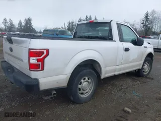 2019 Ford F-150 XL with VIN 1FTMF1CB0KKE51407, listed as a IAAI auction lot 41911128 with 135,119 mi miles. Bid and sale history available at carsss.com. Image 4.