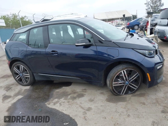2019 BMW i3 z VIN WBY8P4C54K7E83372, wystawiony jako IAAI lot #42055886 z przebiegiem 22 230 mil mil oraz . Historia ofert i sprzedaży dostępna na DreamBid. Obrazek 13.
