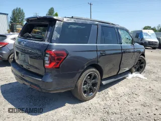 2022 Ford Expedition Limited with VIN 1FMJU2AT5NEA04385, listed as a Copart auction lot 61767214 with 6,275 mi miles and Salvage title. Bid and sale history available at DreamBid. Image 3.