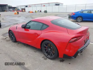 2024 Toyota Supra 3.0 with VIN WZ1DB0G03RW066541, listed as a IAAI auction lot 42520943 with 12,285 mi miles and . Bid and sale history available at DreamBid. Image 3.