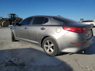 2015 Kia Optima LX with VIN 5XXGM4A70FG478755, listed as a Copart auction lot 49176165 with 158,206 mi miles and Salvage Title. Bid and sale history available at DreamBid. Image 2.