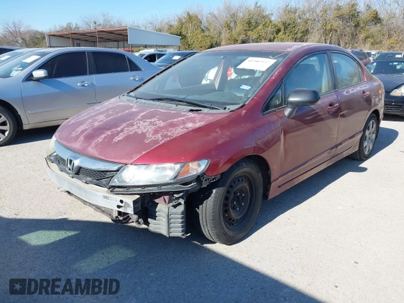 2010 Honda Civic LX with VIN 2HGFA1F59AH511964, listed as a IAAI auction lot 41387990 with 247,880 mi miles and . Bid and sale history available at DreamBid. Image 2.