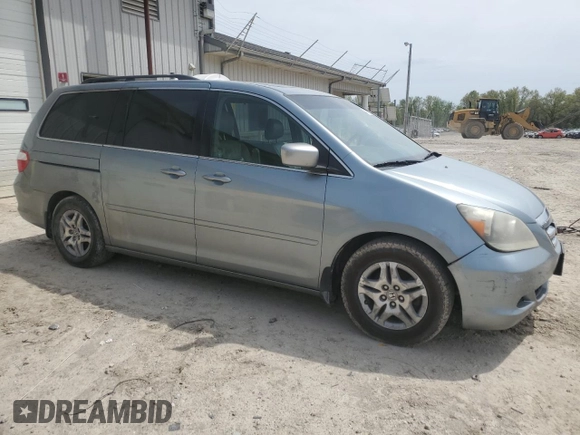 2006 Honda Odyssey EX-L with VIN 5FNRL387X6B031994, listed as a Copart auction lot 54335265 with 240,744 mi miles and Clean Title. Bid and sale history available at carsss.com. Image 4.