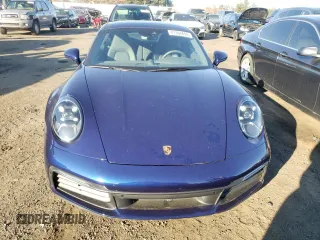 2021 Porsche 911 Carrera with VIN WP0AA2A99MS205658, listed as a Copart auction lot 81368694 with 32,347 mi miles and Salvage Title. Bid and sale history available at carsss.com. Image 5.