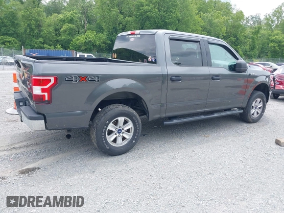 2018 Ford F-150 XL with VIN 1FTEW1E57JFB15756, listed as a IAAI auction lot 42446896 with 113,966 mi miles and . Bid and sale history available at DreamBid. Image 4.