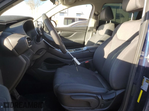 2021 Hyundai Santa Fe SE with VIN 5NMS1DAJ0MH333941, listed as a Copart auction lot 46282625 with 63,610 mi miles and Salvage Title. Bid and sale history available at carsss.com. Image 7.