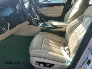 2018 BMW 5 Series 540i with VIN WBAJE5C53JG917921, listed as a Copart auction lot 54985805 with 75,307 mi miles and Salvage title. Bid and sale history available at DreamBid. Image 7.