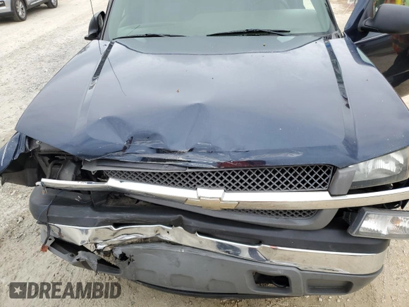 2005 Chevrolet Silverado 1500 LS with VIN 2GCEC19V351362384, listed as a Copart auction lot 45814565 with 78,348 mi miles and Salvage Title. Bid and sale history available at DreamBid. Image 11.