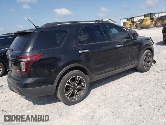 2014 Ford Explorer Sport with VIN 1FM5K8GT4EGB77000, listed as a Copart auction lot 64167555 with 72,139 mi miles and Salvage title. Bid and sale history available at DreamBid. Image 3.