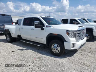 2020 GMC Sierra 3500HD Denali z VIN 1GT49WEY0LF236528, wystawiony jako Copart lot #67557524 z przebiegiem 63 622 mil mil oraz Szkoda całkowita • Salvage title. Historia ofert i sprzedaży dostępna na DreamBid. Obrazek 4.