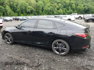 2024 Acura Integra w/A-Spec Package with VIN 19UDE4H32RA009848, listed as a Copart auction lot 58320455 with 10,695 mi miles and Salvage title. Bid and sale history available at DreamBid. Image 2.