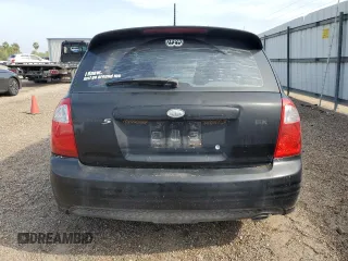 2008 Kia Spectra with VIN KNAFE161885010269, listed as a Copart auction lot 51712965 with 0 mi miles and Salvage Title. Bid and sale history available at carsss.com. Image 6.