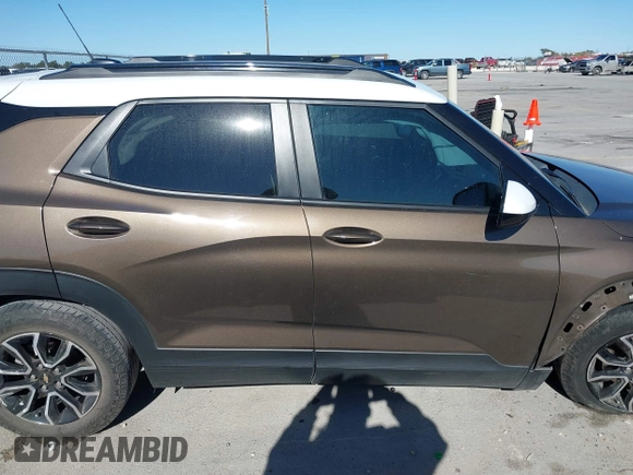 2022 Chevrolet TrailBlazer ACTIV with VIN KL79MVSL8NB058981, listed as a IAAI auction lot 41216065 with 54,200 mi miles and . Bid and sale history available at DreamBid. Image 13.