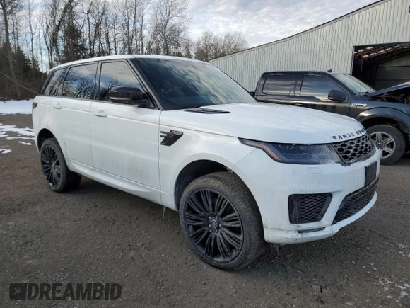 2022 Land Rover Range Rover Sport HSE Dynamic with VIN SALWR2SE8NA230321, listed as a Copart auction lot 46680074 with 10,030 mi miles and Salvage Title. Bid and sale history available at DreamBid. Image 4.