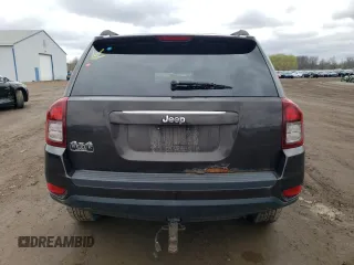 2014 Jeep Compass Sport with VIN 1C4NJDBB9ED670610, listed as a Copart auction lot 52691825 with 150,525 mi miles and Salvage Title. Bid and sale history available at carsss.com. Image 6.