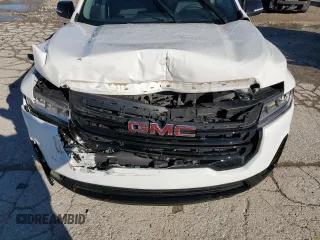 2023 GMC Acadia SLT with VIN 1GKKNMLS4PZ262595, listed as a Copart auction lot 80511654 with 5,132 mi miles and Salvage Title. Bid and sale history available at DreamBid. Image 12.