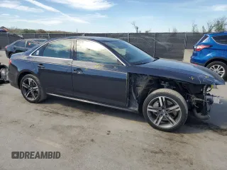 2017 Audi A4 Premium Plus with VIN WAUENAF41HN058699, listed as a Copart auction lot 48110775 with 69,876 mi miles and Salvage Title. Bid and sale history available at carsss.com. Image 4.