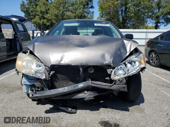 2008 Toyota Corolla CE with VIN 1NXBR32E68Z038695, listed as a Copart auction lot 49188965 with 255,802 mi miles and Salvage Title. Bid and sale history available at DreamBid. Image 5.