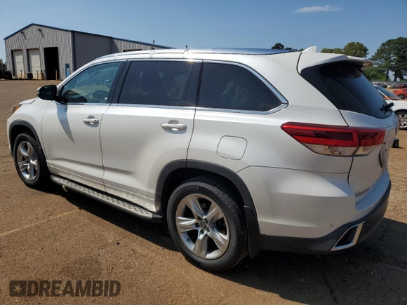 2019 Toyota Highlander Limited z VIN 5TDYZRFH5KS332655, wystawiony jako Copart lot #53369445 z przebiegiem 101 972 mil mil oraz Szkoda całkowita • Salvage title. Historia ofert i sprzedaży dostępna na DreamBid. Obrazek 2.