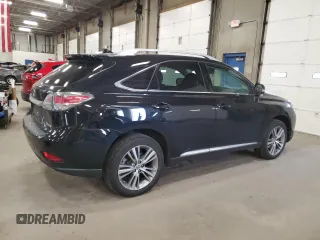 2015 Lexus RX 350 with VIN 2T2BK1BA2FC341618, listed as a Copart auction lot 57609935 with 100,014 mi miles and Salvage title. Bid and sale history available at DreamBid. Image 3.