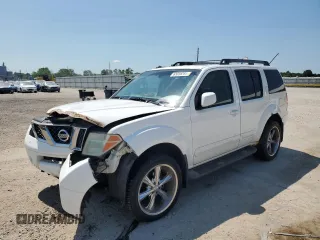 2005 Nissan Pathfinder SE with VIN 5N1AR18WX5C727561, listed as a Copart auction lot 63338285 with 215,579 mi miles and Salvage title. Bid and sale history available at DreamBid. Image 1.